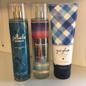 Bath & Body Works Summer Body Care Bundle